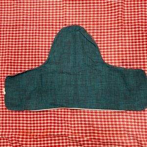 Teal IKEA Highchair Cushion Cover | Zipper Bottom | Antilop Cover | 100% Cotton